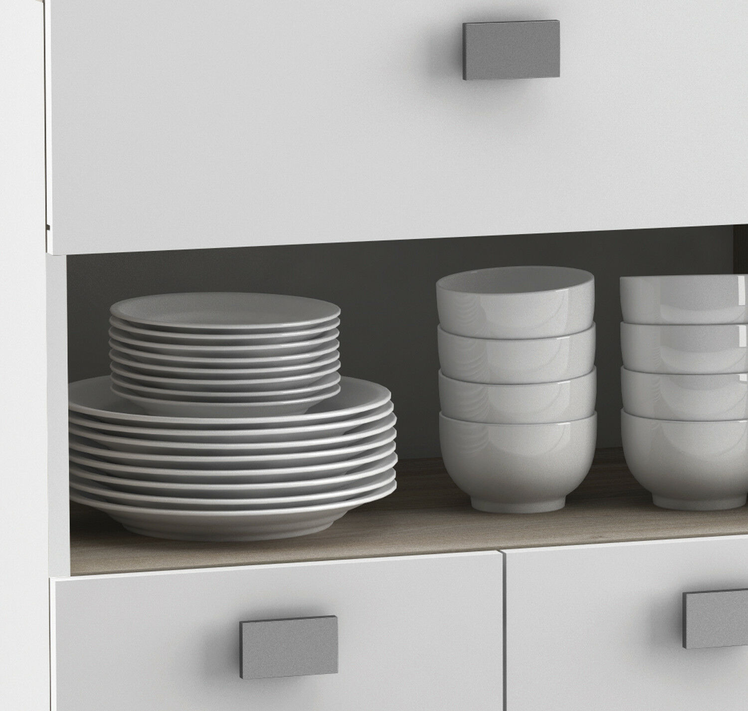 Küchenschrank 146 Schrank Küchenregal Küchenmöbel Mikrowelle